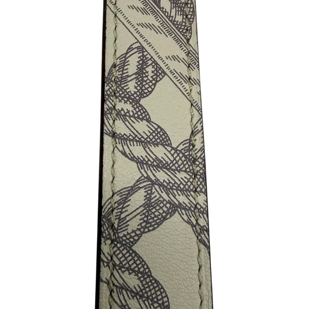 Apple‎ Hermès Tour Watch Band Leather Rope Print Stainless Steel Excellent